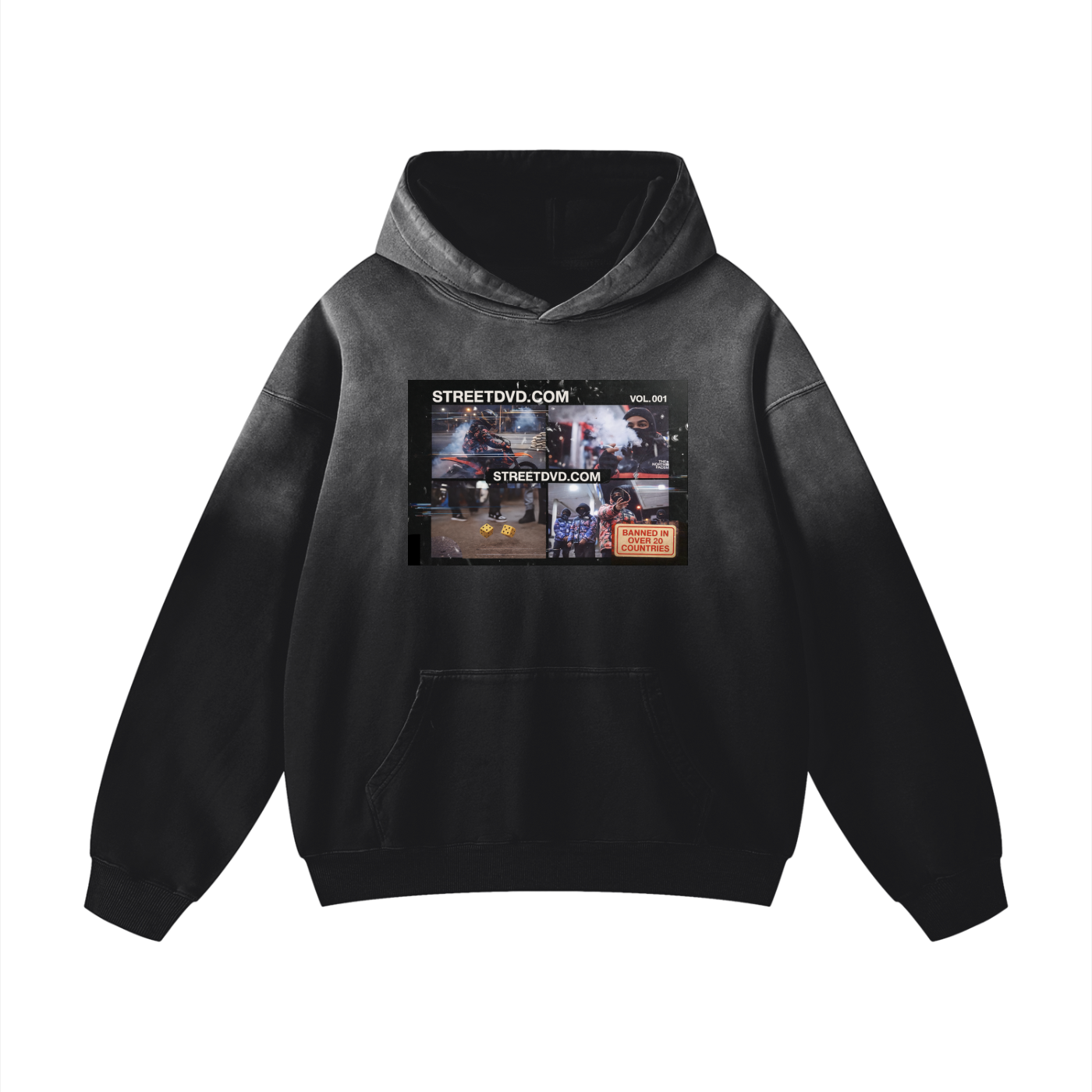 StreetDVD Sunfaded Hoodie