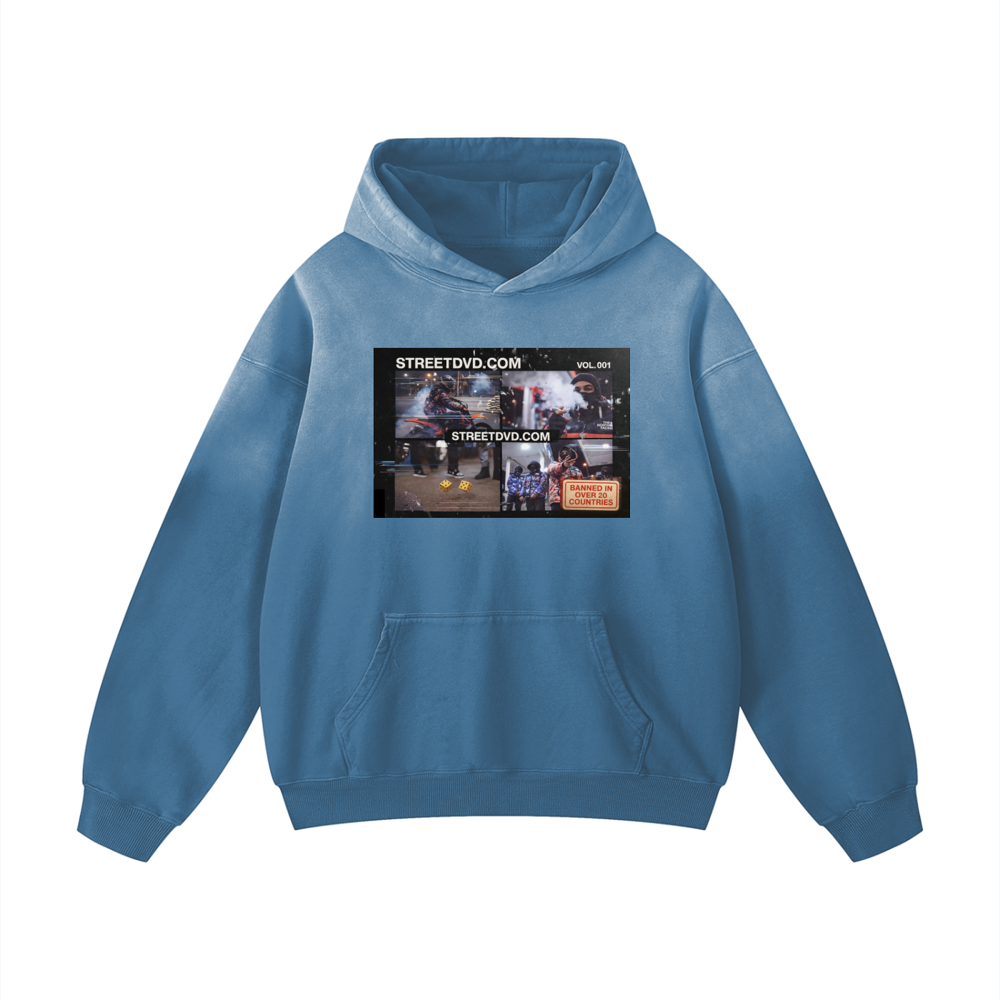 StreetDVD Sunfaded Hoodie